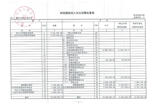 市残联2015年度部门决算公示(图4)